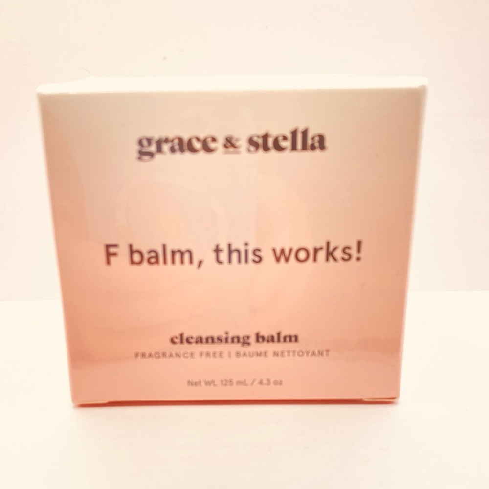 Grace & Stella Pink Makeup Remover Balm